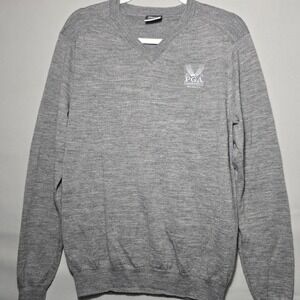 Nike Golf Tour Performance Men's L Gray Sweater '14 PGA Championship Valhalla‎